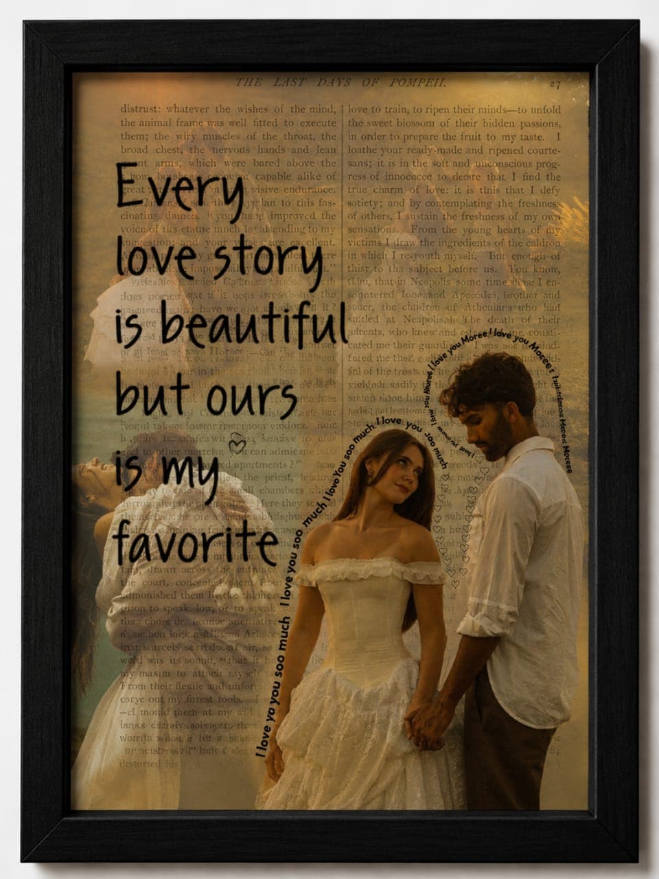 Couple gift frame