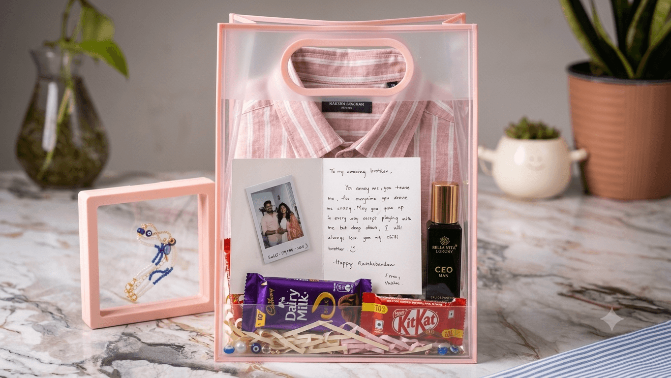 Rakhi Hamper for Brother(Shirt)