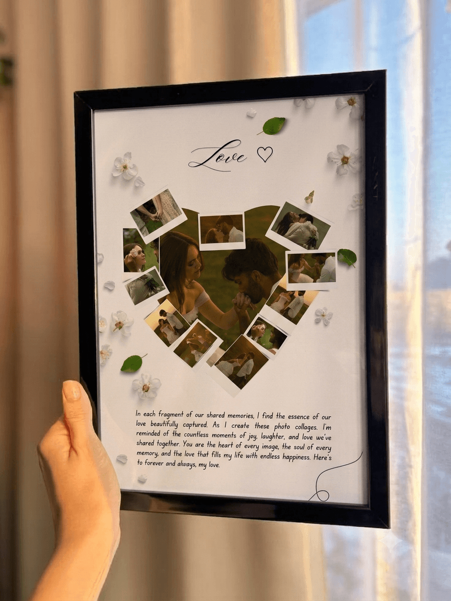 Heart Collage Frame